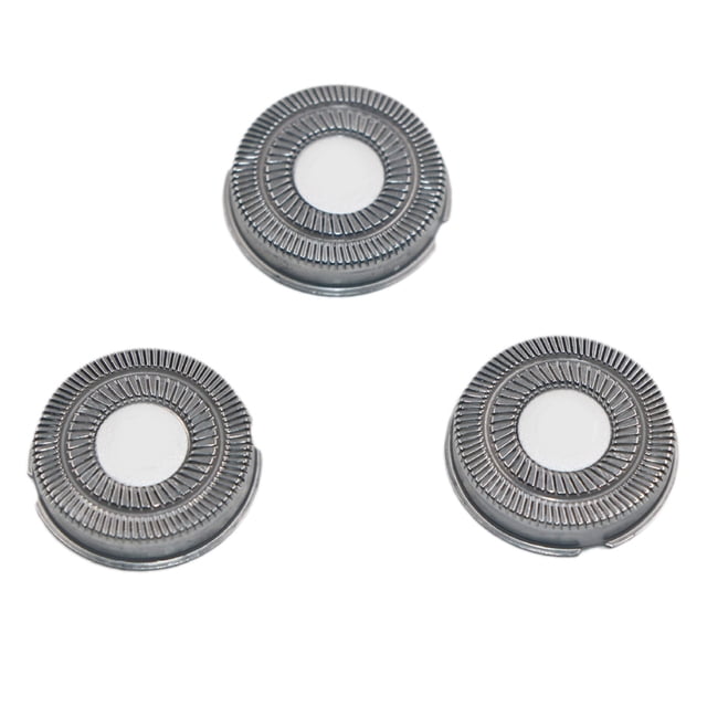 3 Pcs Rasoir Bradem Liquidation, 3 Pcs Rasoir Argent de Rechange Rasoir Électrique Anneau Bicyclique Rasoirs Électriques pour Hommes, Raser Argent, Rasoir Électrique