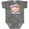 thumbnail image 3 of Inktastic Falling Pho You with Cute Pho Bowl Boys or Girls Baby Bodysuit, 3 of 5