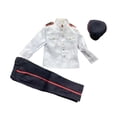 thumbnail image 1 of Figura de acción a escala 1:6, ropa, uniforme de soldado, traje de cosplay, mini abrigo, pantalones, sombrero, modelo de muñeca, para cuerpo, 1 of 9