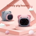 thumbnail image 5 of Ventilador de calentador eléctrico, ventilador de calentador de aire, ventilador de aire caliente de cerdo, mini ventilador de escritorio de calentador eléctrico portátil, oficina en casa oso de fresa Hogar, 5 of 5