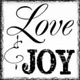 thumbnail image 3 of Greene, Taylor 12x12 Black Modern Framed Museum Art Print Titled - LOVE AND JOY, 3 of 5