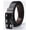 Black/Brown, variant on Mens Reversible Belt No Holes Ratchet Belt One Size,Adjust 28-46inch