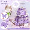 thumbnail image 4 of 50 Set Butterfly Theme Baby Shower Favors for Guests Butterfly Soap Favors with Thanks You Cards Gender Reveal Baptism Party Valentine's Day Decorations Wedding Souvenirs (Purple,Light Purple), 4 of 6