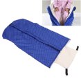 thumbnail image 1 of Warm Wheelchair Fleece Wrap Blanket, Thicken Inner Berber Fleece, Double Layer Design, Half Wrapped Style, Nice Quality Checkered Cloth, Resist Cold Wind, Protect Health, 1 of 8