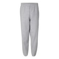thumbnail image 5 of Hanes EcoSmart Men's Fleece Sweatpants, Comfortable, Cotton Blend Lounge Pants, Light Steel, L, 5 of 6
