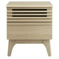 thumbnail image 5 of Modway Render Modern Particleboard Wood Nightstand in Oak Finish, 5 of 7