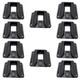 thumbnail image 1 of 10X Bicycle Carrier Block Adapter for Folding Bike Bag Rack Holder ABS Front Carrier Block Mounting, 1 of 6