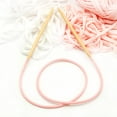 thumbnail image 3 of 3pcs Circular Knitting Needles Set Bamboo Wooden Circular Sewing Crochet Hook DIY Tube Sweater Needlework Tools, 3 of 10