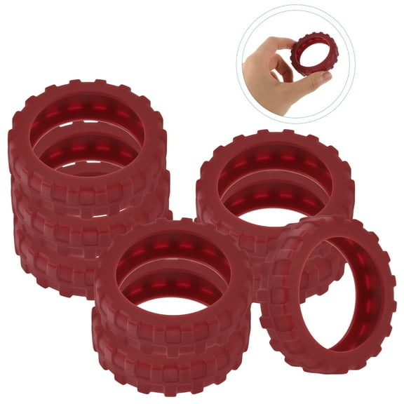 8pcs Luggage Wheel Covers for Suitcase Luggage Wheel Protector Covers for most Spinner Wheels Luggage Accessories