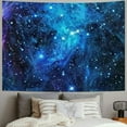 thumbnail image 2 of PRATYUS Apdidl Galaxy Tapestry for Bedroom Aesthetic Space Blue Night Starry Sky Stars Universe Tapestry Mysterious Nebula Wall Hanging Backdrop Room Decor for Bedroom Living Room  40x60inch, 2 of 6