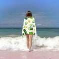 thumbnail image 4 of Cucumber slices leaf Bath Towel, Highly Absorbent towels for bathroom Quick Drying Microfiber Bath Towels for Body, Soft Shower Towels for Sport, Yoga, SPA, Gym 27x55in, 4 of 5