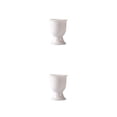 thumbnail image 3 of Cateissary Taza de desayuno para huevos resistente al calor, soporte para estante, tazas para beber, cocina multiusos para el hogar, comedor, Blanco 2piezas, 3 of 6