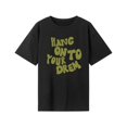 thumbnail image 4 of Camiseta para mujer básica camiseta ligera verano tops cuello redondo camiseta para mochilero XL, 4 of 8