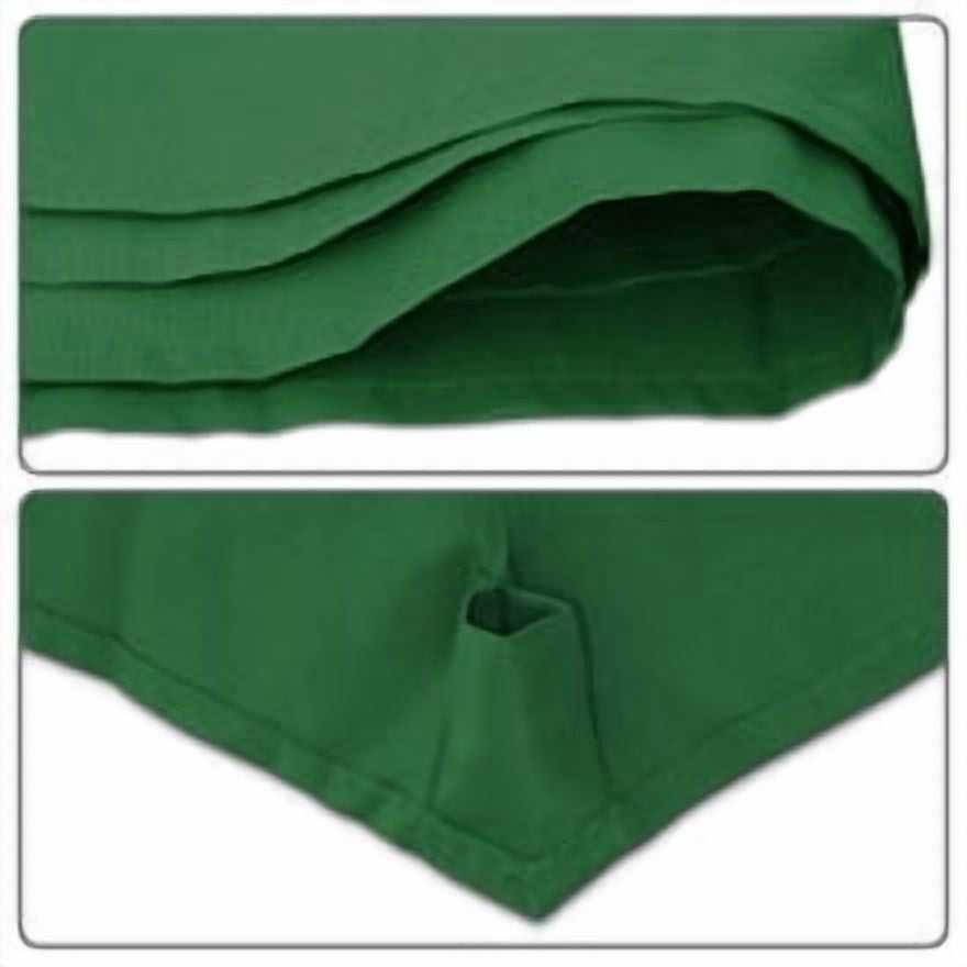 ALUVIERA 10' Umbrella Canopy Top Cover Patio Replacement Top Cover 8 Ribs Outdoor Sunshade