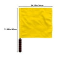 thumbnail image 2 of BESTYASH 2Ud Sports Supplies Referee Flags Lightweight and Bright for Match and Emergency Use, 2 of 8
