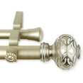 thumbnail image 3 of Acer Double Curtain Rod 1" OD 120-170 inch - Light Gold, 3 of 4