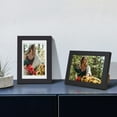 thumbnail image 3 of Sindcom 6 Pack 4x6 Picture Frames,Display Pictures 3.5x5 with Mat or 4x6 Without Mat,Gallery Wall Photo Frames, Black, 3 of 8