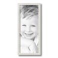 thumbnail image 2 of ArtToFrames 7" x 17" White Square Star Emboss Picture Frame, 7x17 inch White Wood Poster Frame (WOM-5125),  Pack, 2 of 7