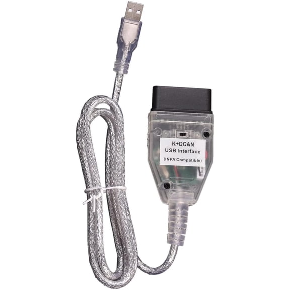 DABEN BMW INPA OBD2 Scanner Code Read Diagnostic Dcan Cable for BMW E-series with Switch 1.5M