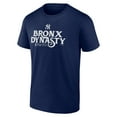 thumbnail image 2 of Men's Navy New York Yankees Bronx Dynasty T-Shirt, 2 of 3