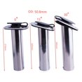 thumbnail image 2 of Boat Stainless Steel Fishing Rod Holder Flush Mount 0°15°30° PVC Cap,Inner Tube And Gasket ,Easy to Removable, 2 of 6