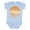 AE-Light Blue, variant on Dad's Little Hiking Buddy Boys or Girls Baby Bodysuit