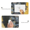 thumbnail image 3 of JSTEL African American Painting Large Gaming Mouse Pad Big Mousepad Mice Keyboard Mat with Non-Slip Rubber Base for Computer Laptop Home & Office, 31.5 X 11.8 inch, 3 of 6