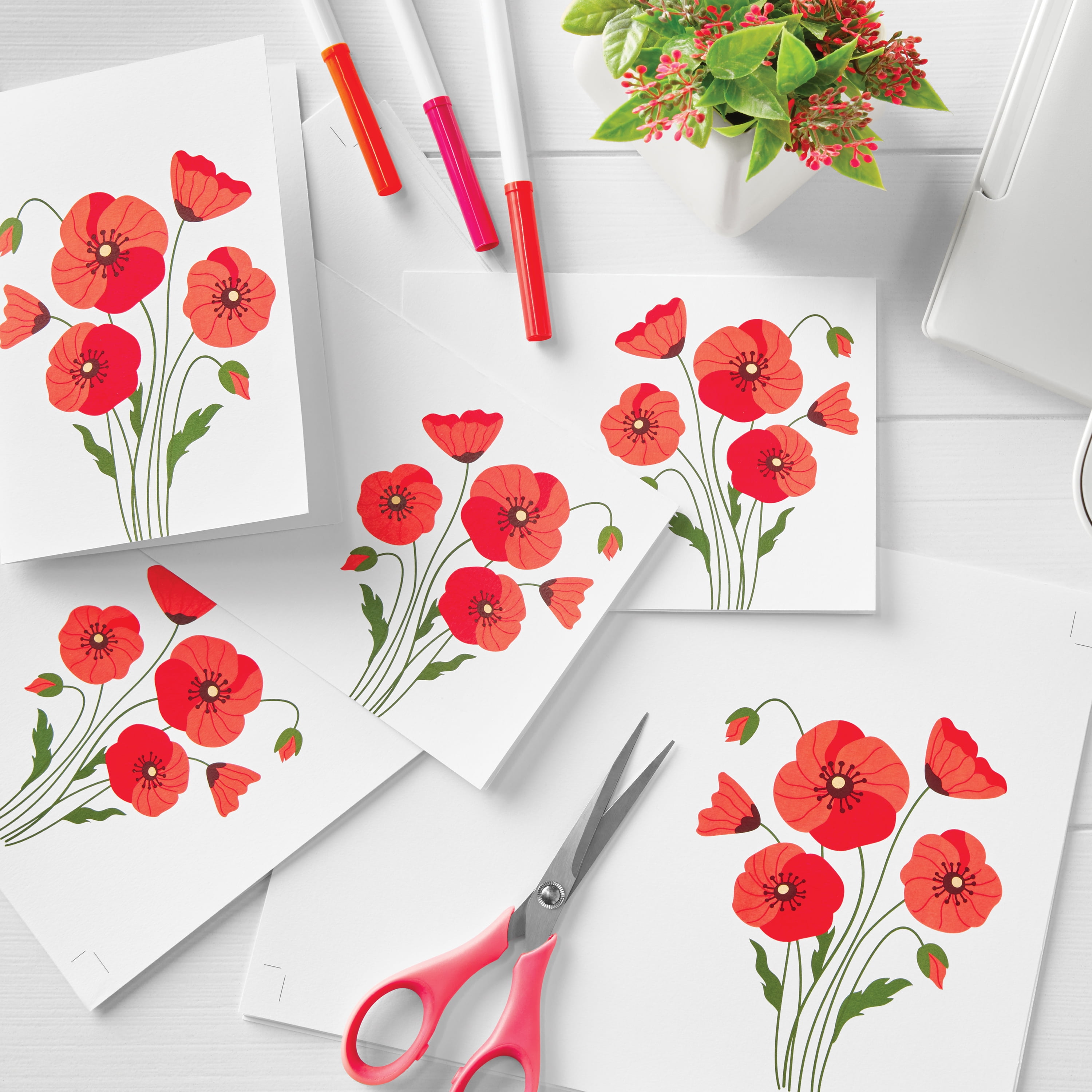 Pen+Gear White Card Stock, 8.5" x 11", 67 lb, 100 Sheets