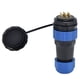 thumbnail image 1 of Conector Macho Hembra, Enchufe De Aviación Chapado En Oro De Cobre Puro, Tuerca Trasera SP28 380V 25A Para Equipos De Comunicación Para Instrumentos ANGGREK Otros, 1 of 8