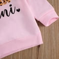 thumbnail image 5 of Bagilaanoe Toddler Baby Girl Boy Casual Sweatshirt Long Sleeve Letters Print Hooded Pullover 6M 12M 18M 24M 3T 4T 5T 6T Kids Loose Tee Tops, 5 of 6