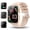 Pink, variant on Smart Watch for Android and iPhone Samsung, 1.91'' Smartwatch for Women Men, 100+ Sports Modes Fitness Tracker with Answer Make Calls/Message Reminder, IP68 Waterproof, Purple