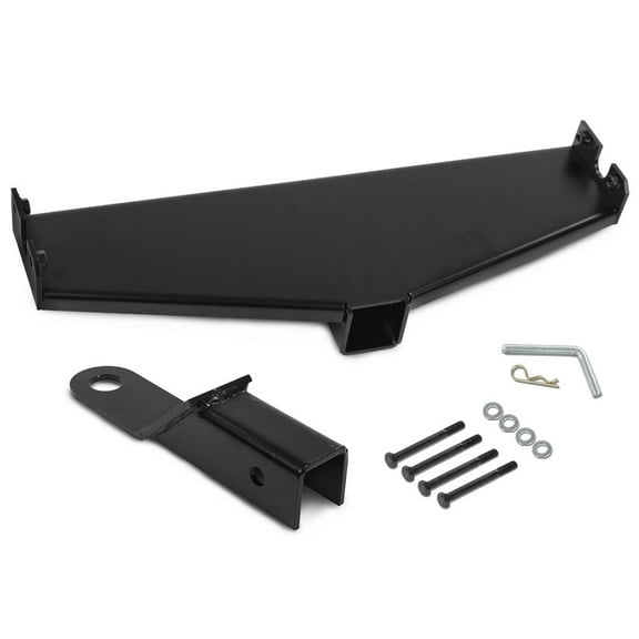 PIT66 Trailer Hitch with Bumper Receiver Fit for Club Car Precedent Golf Cart 2004-up, Not Fit Carts with Rear Seats or DS Models, Q235 Steel Powder Coated