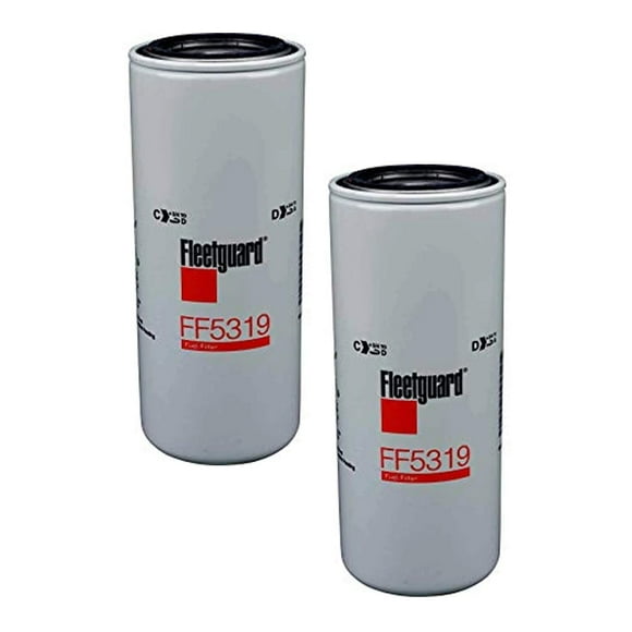 Filtro de combustible Fleetguard FF5319 para camiones Western Star (paquete de 2)