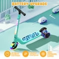 thumbnail image 5 of Electric Scooter for Kids – 6 MPH Top Speed, Up to 5 Miles Range, 5.3" Solid Tires & Front Light – Adjustable Height Kick Scooter for Ages 6-12, 5 of 7