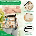 thumbnail image 4 of Yayeee Waist Apron with Pockets for Cooking Waterproof Half Server Aprons, Fall Book Shelf, 4 of 7