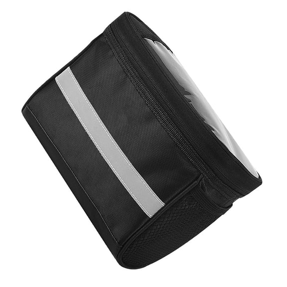 Homoyoyo Black Handlebar Bag for Bikes, Cycling Storage Pouch for Accessories, and Spacious 1 Set
