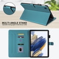 thumbnail image 4 of for Samsung Galaxy Tab A8 10.5 inch Release 2022 (SM-X200/SM-X205) Case, Rhombus Pattern Multiple Viewing Angles Stand Slim Folio Cover (Green), 4 of 6