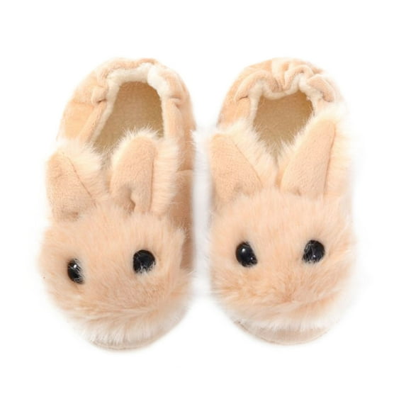 EeaseMX 1 par de hermosas pantuflas antideslizantes con forma de conejo.