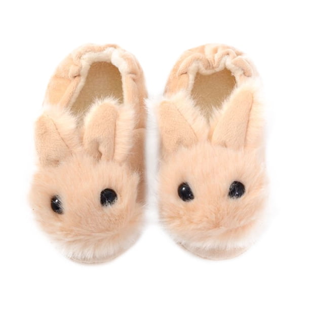 EeaseMX 1 par de hermosas pantuflas antideslizantes con forma de conejo.