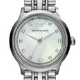 thumbnail image 4 of Emporio Armani Women's AR1803 Stainless Steel Watch - Silver Dial, 7 inch Strap, 4 of 6