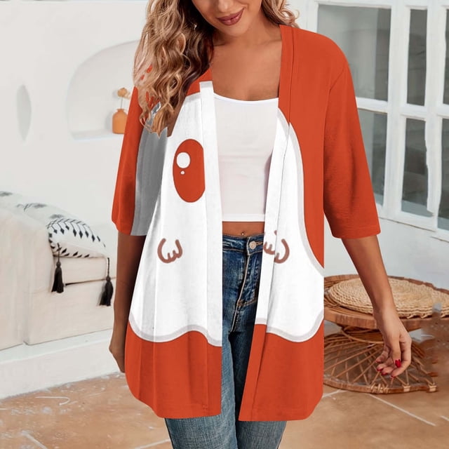 LOVZFMLL Cardigan pour Femmes, Cardigan Polyvalent de Loisirs pour Femmes