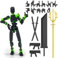 thumbnail image 1 of Set de figuras de acción Qoopower T13 Titan 13 Robot Articulated, 1 of 7
