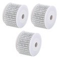 thumbnail image 2 of Décoration de Vêtements3pcs Strass Maille Rouleau Strass Maille Strass Envelopper Artisanat Supérieur, 2 of 8