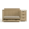 thumbnail image 2 of Graco Hadley 5-in-1 Convertible Baby Crib and Changer with Drawer, Driftwood, 2 of 10