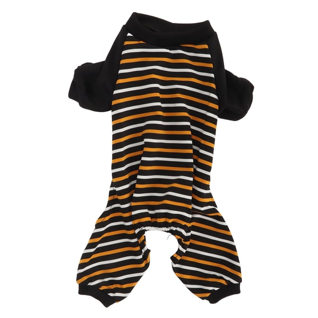 Oubit Vêtements de Nuit pour Chien Pyjama Rayé Chien Doux Pyjama Rayé Chiot Pyjama Rayé sur Mesure