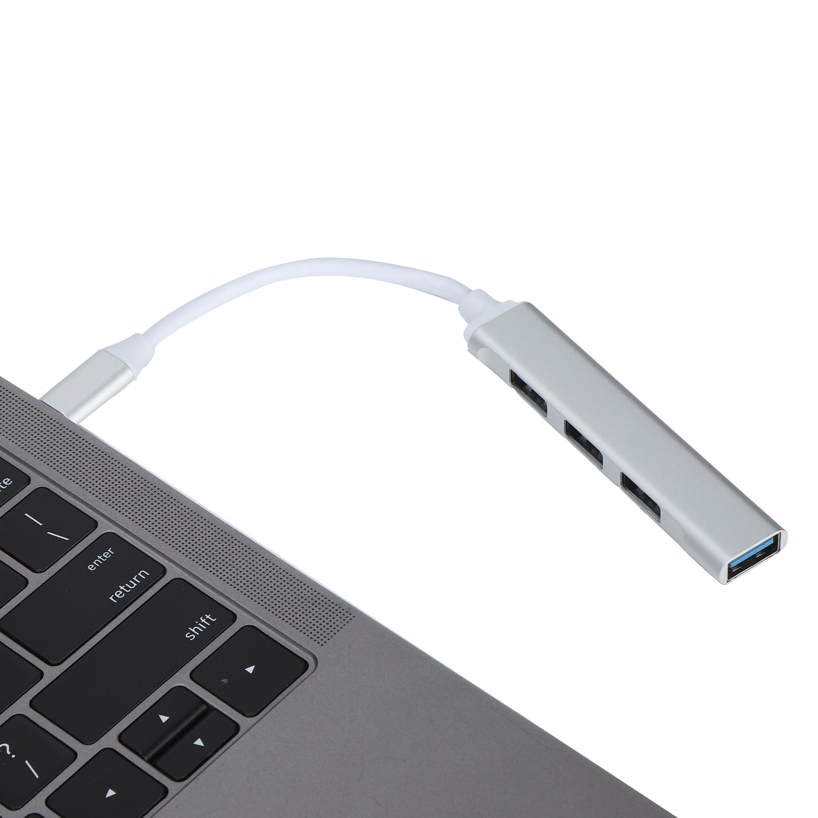 Type-C Interface HUB, USB C HUB 4 Ports Type-C To USB 2.0/3.0 Plug and Play Hub USB Type C Hub Type-C To USB HUB  for Computer for Phone for Laptop