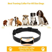 Aniluxe Bark + Remote Trainer All in One 800 Yards Dog Training Collar - Waterproof & Rechargeable E-Collar with Beep Automation Adjustable Vibration (1*Collar)