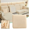 thumbnail image 2 of Guanhe Sofa Cover, Wear-Resistant Stretch Couch Cushion Slipcovers Replacement Universal Anti-Slip Sofa Covers for Living Room(Beige,M), 2 of 9