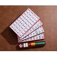 thumbnail image 3 of Professional Chinese Mahjong Game Set 146 Numbered Melamine Large Size Tiles (Green) with Carrying Travel Case, English Instraction, Complete Mahjong Set (Majiang, Mah-Jongg, Maj Jongg, Ma Jong), 3 of 7