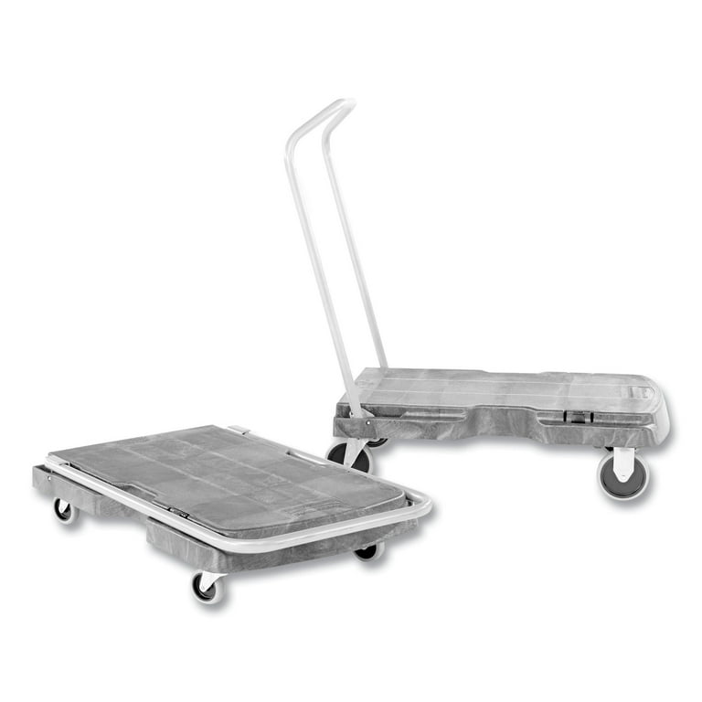 Utility-Duty Home/Office Cart, 250 lb Capacity, 20.5 x 32.5, Platform, Black Utility-Duty Home/Office Cart, 250 lb Capacity, 20.5 x 32.5, Platform, Black